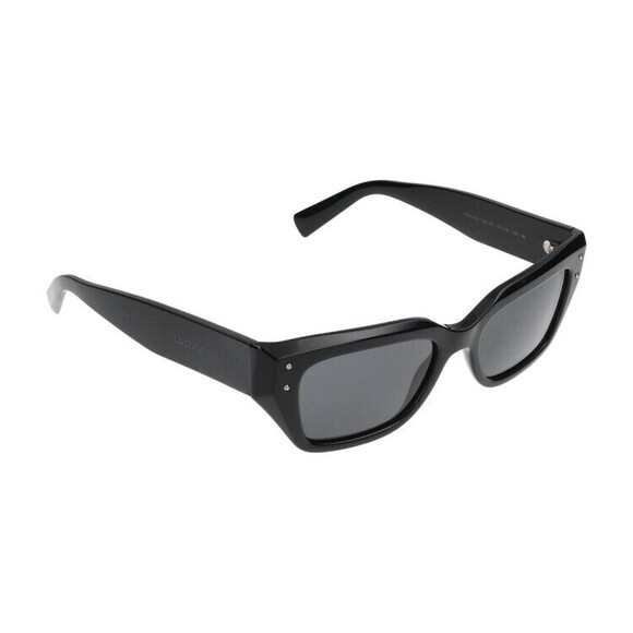 Dolce & Gabbana Classic Black Acetate Sunglasses With Polished Finish - NWT